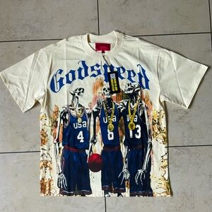 Cream Graphic Tee